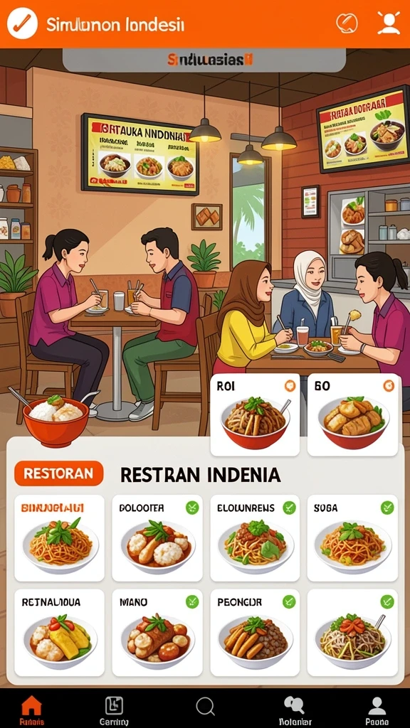 Screenshot saat bermain mode multiplayer yang seru.