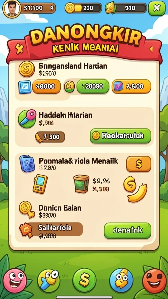 Tangkapan layar misi yang sedang berlangsung.