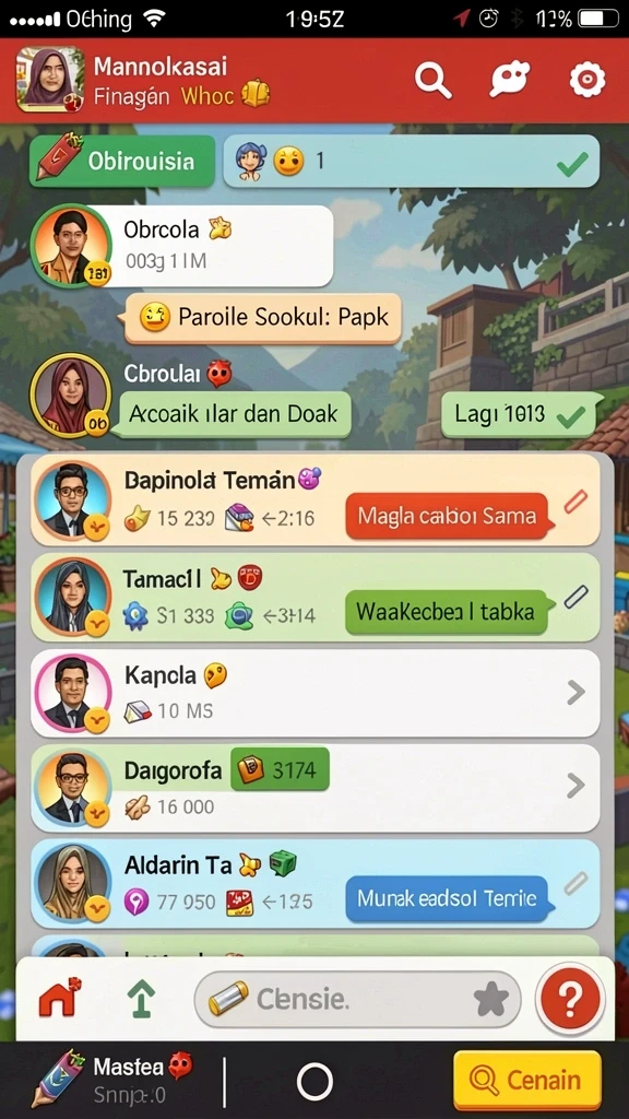 Leaderboard untuk melihat peringkat pemain terbaik.