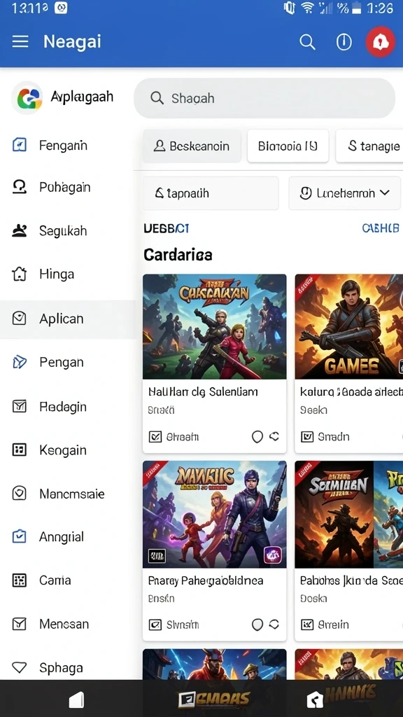 Fitur sosial yang memungkinkan interaksi antar pemain.