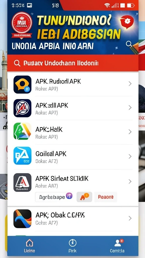 Tampilan antarmuka yang menarik dan modern.