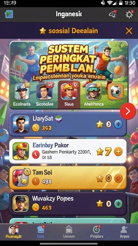 Komunitas pemain yang ramah dan suportif.