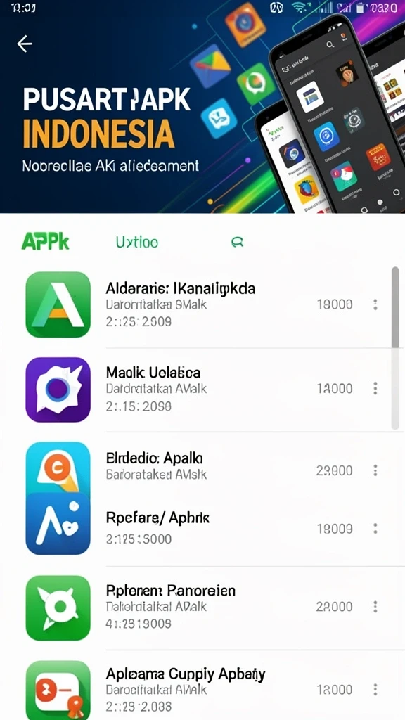 Tampilan awal yang menarik dan intuitif.