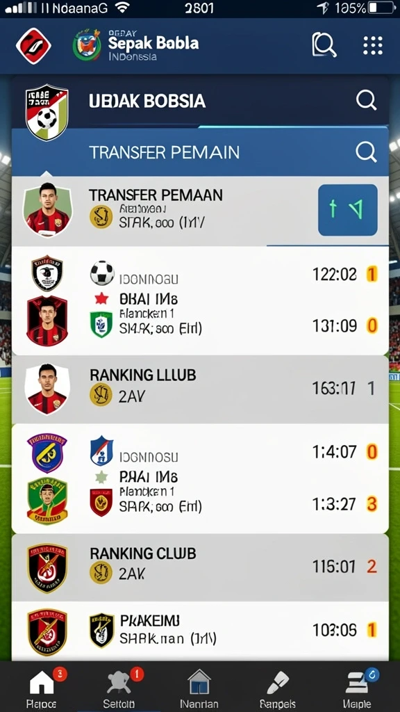 Fitur sosial untuk berinteraksi dengan pemain lain.