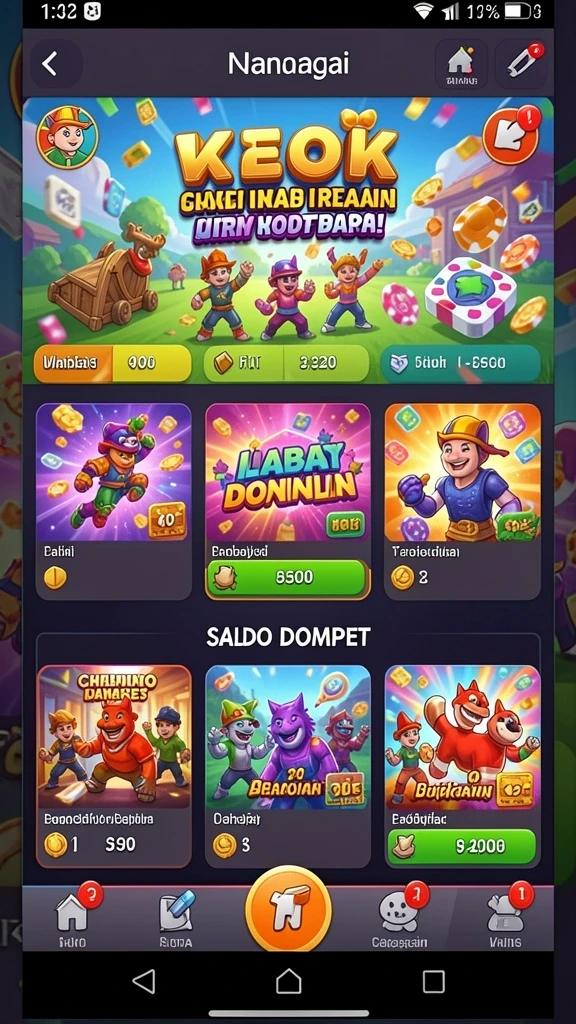 Fitur multiplayer yang memungkinkan interaksi seru antar pemain.