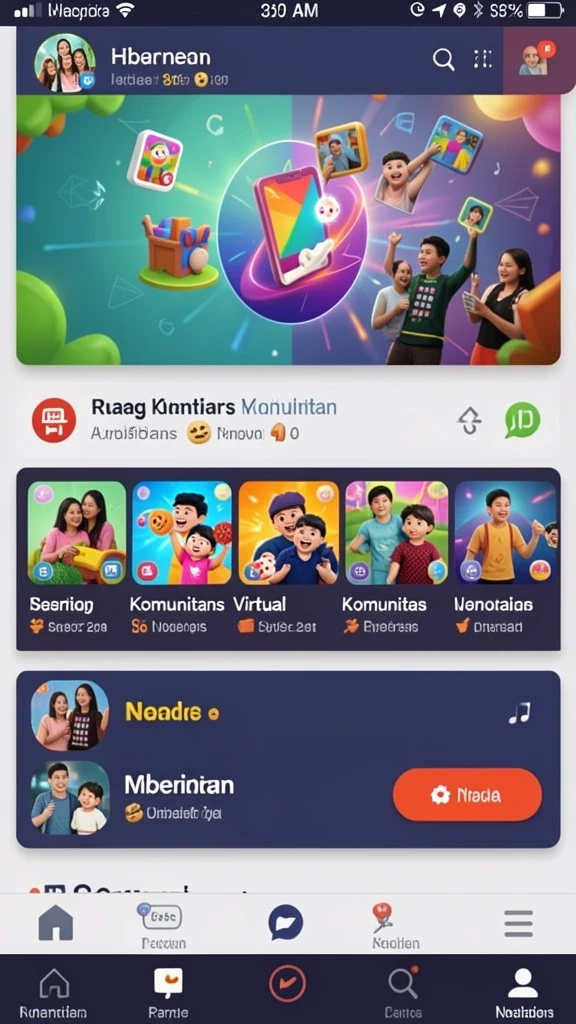 Karakter-karakter unik yang siap diajak berpetualang.