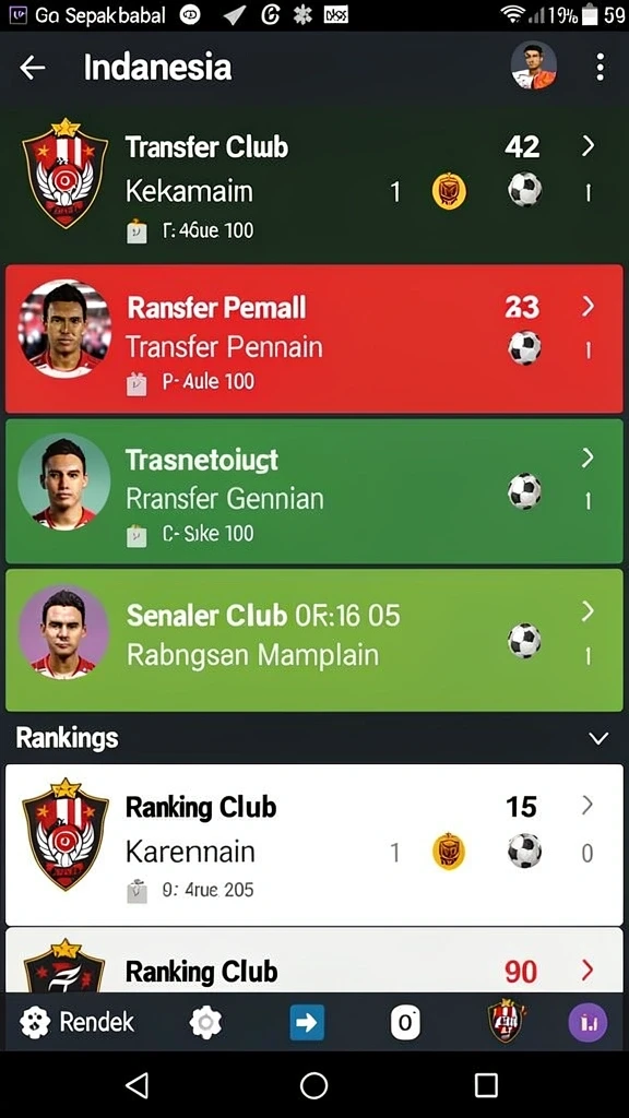 Tampilan antarmuka pengguna yang ramah.