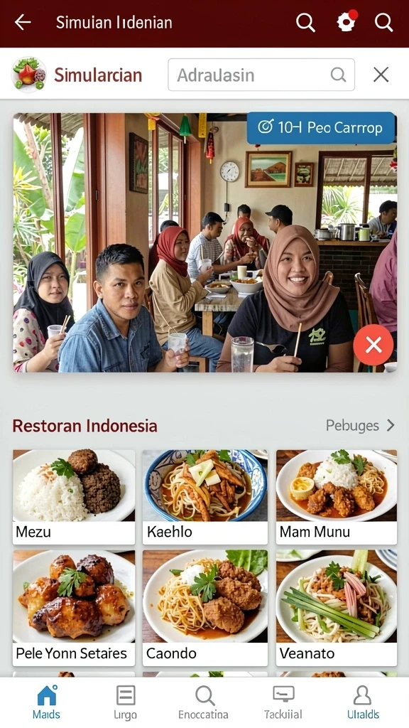 Visual menakjubkan dari dunia KAGANDAN yang luas.