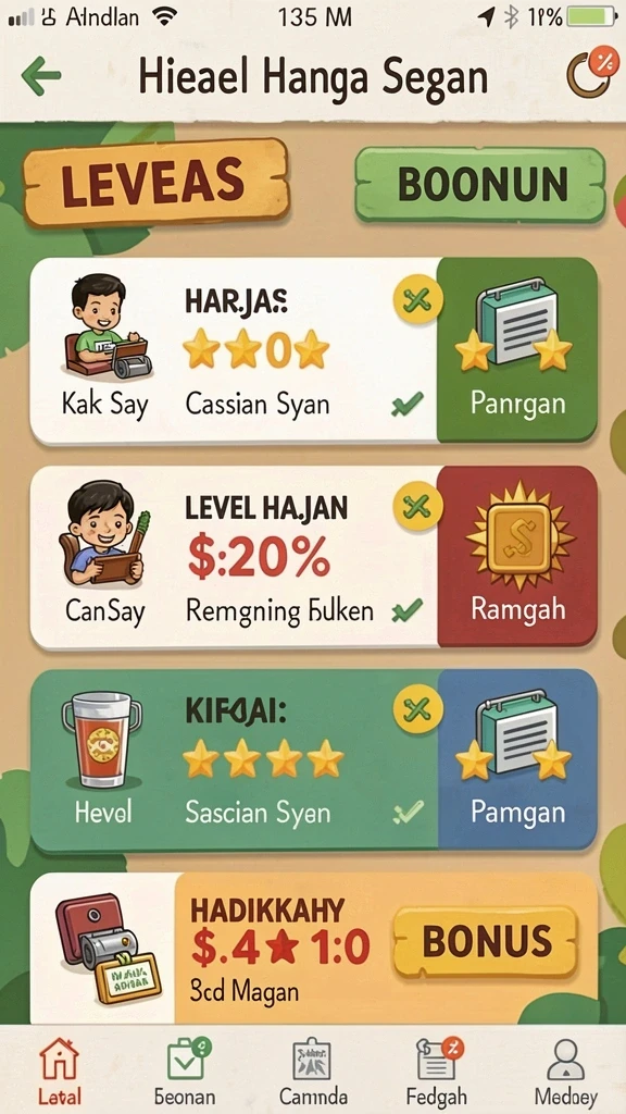 Tampilan antarmuka yang intuitif dan ramah pengguna.