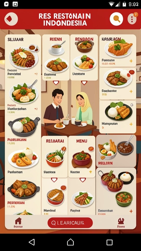 Beragam permainan menarik untuk semua kalangan.
