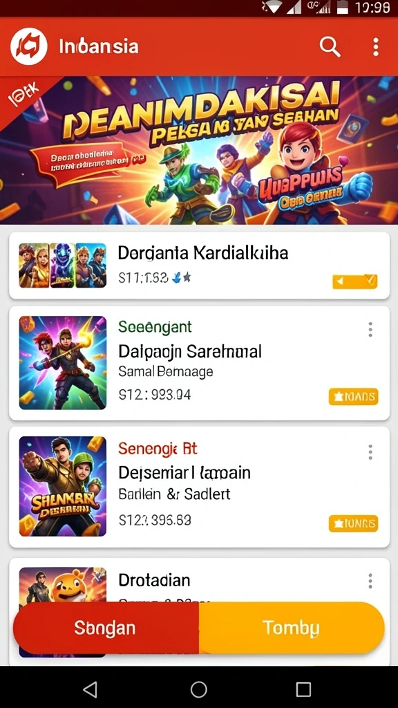 Tampilan utama LANCAR138 yang menarik dan intuitif.