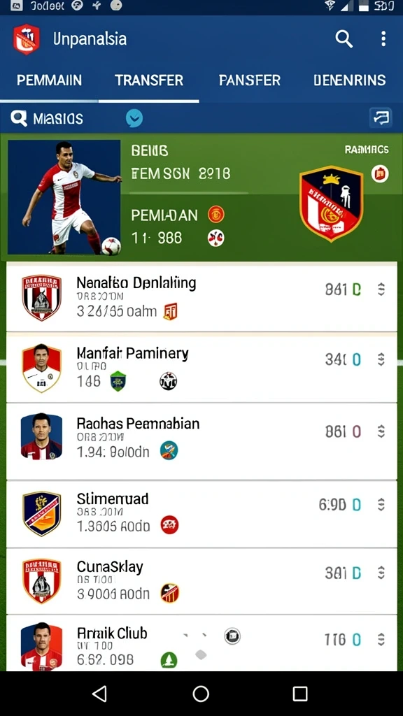 Deretan pilihan cerita dengan berbagai jalur yang bisa diambil.