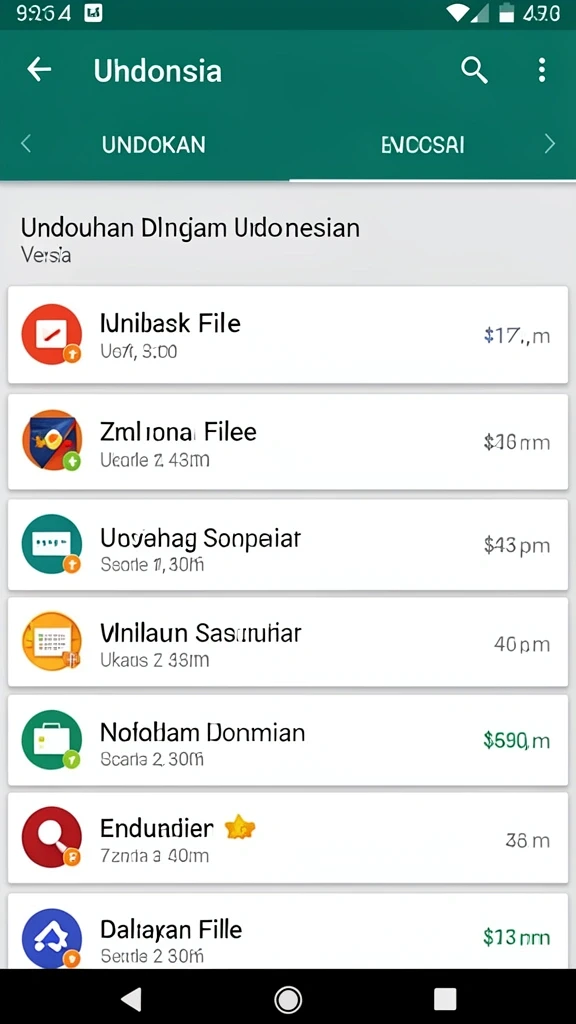 Beragam pilihan permainan yang menghibur.