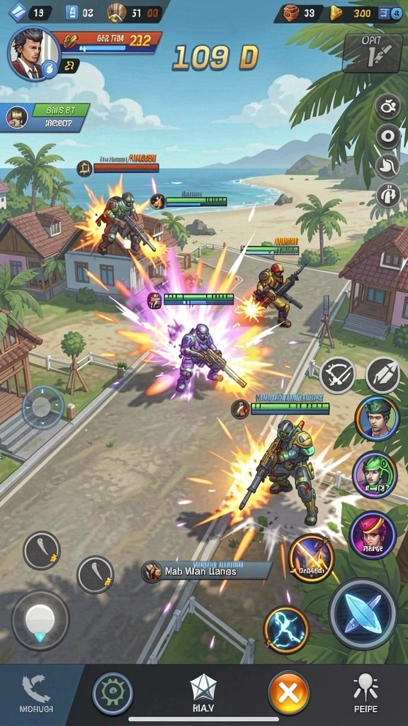 Gambaran grafis planet yang memukau dan detail.