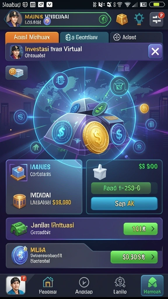 Screenshot menunjukkan karakter utama OCATOTO dalam petualangannya.