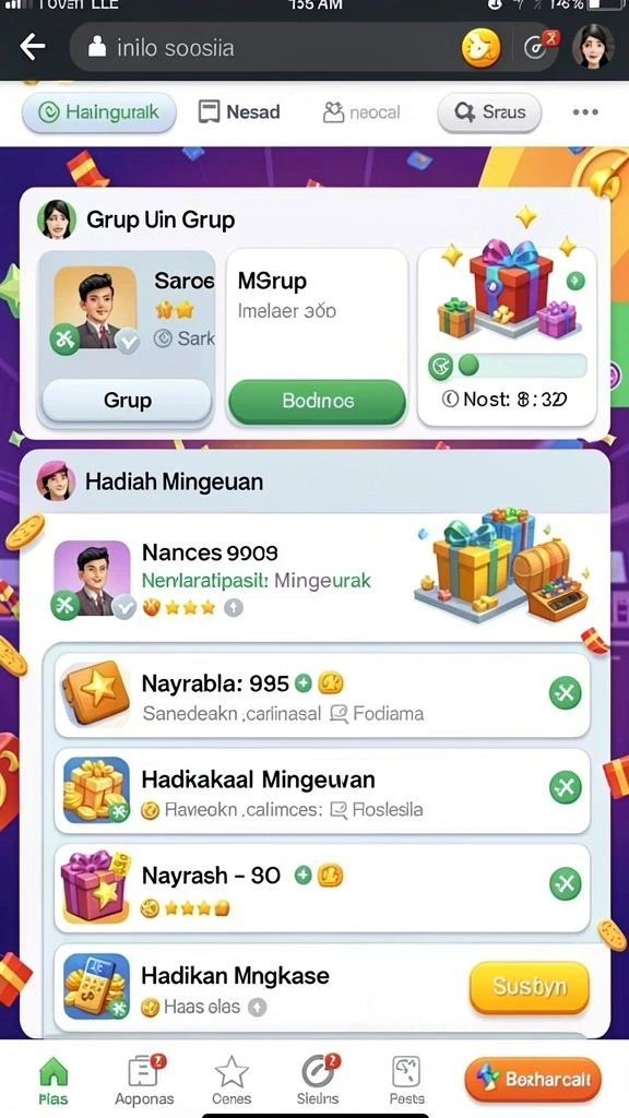 Mode permainan baru yang seru dan menantang.