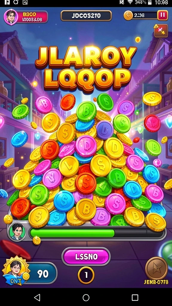 Screenshot ketiga menunjukkan fitur bonus harian yang menguntungkan.