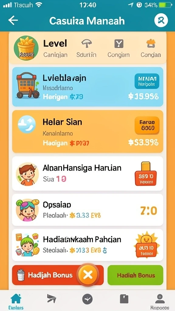 Mode permainan baru yang menantang dan seru.