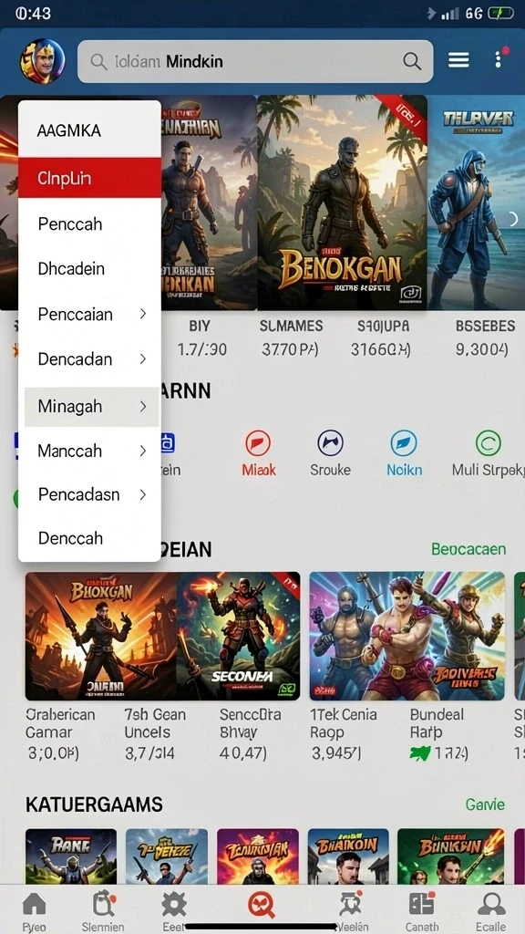 Tampilan antarmuka yang ramah pengguna.