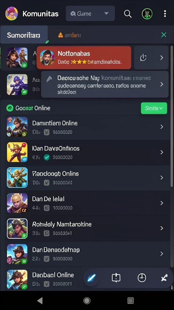 Mode multiplayer yang seru untuk bersaing.
