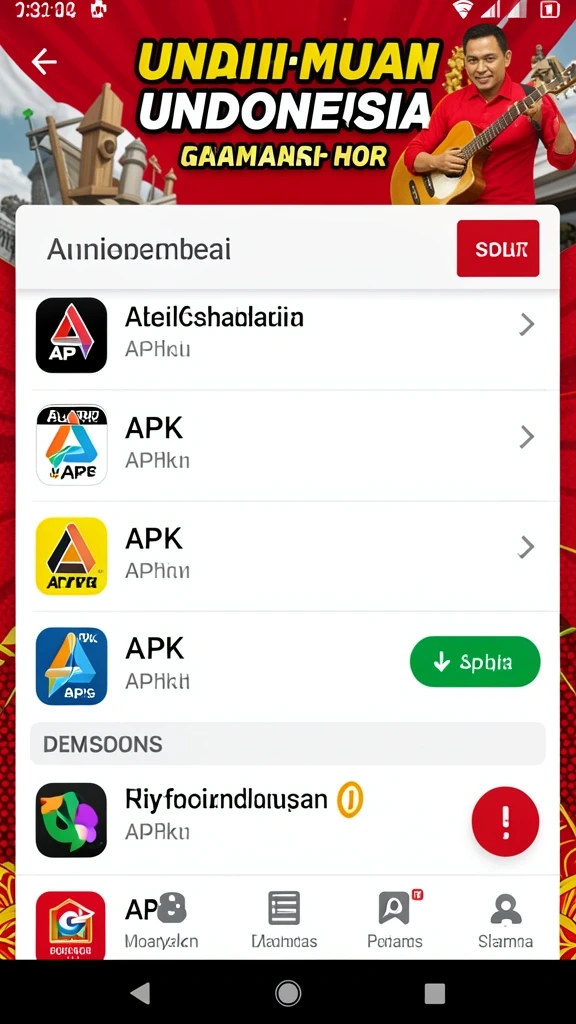 Tampilan utama aplikasi PRADA4D yang menarik dan user-friendly.