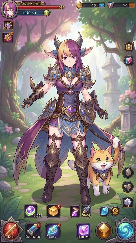 Tangkapan layar menunjukkan antarmuka game yang menarik dan mudah digunakan.