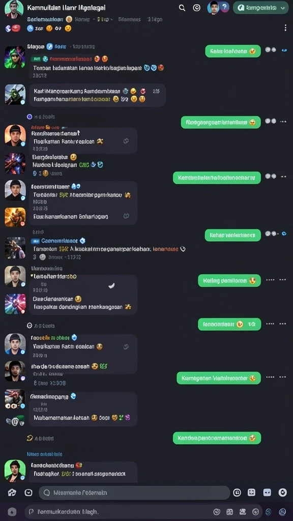 Gambaran karakter baru yang ditambahkan dalam pembaruan terbaru.