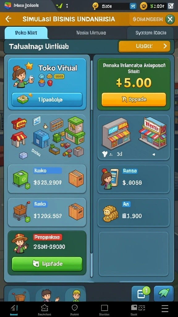 Mode permainan yang variatif dan menghibur.