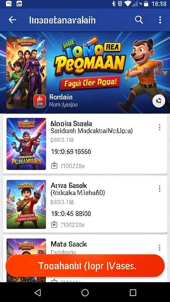 Tampilan grafis yang menakjubkan dan penuh warna.