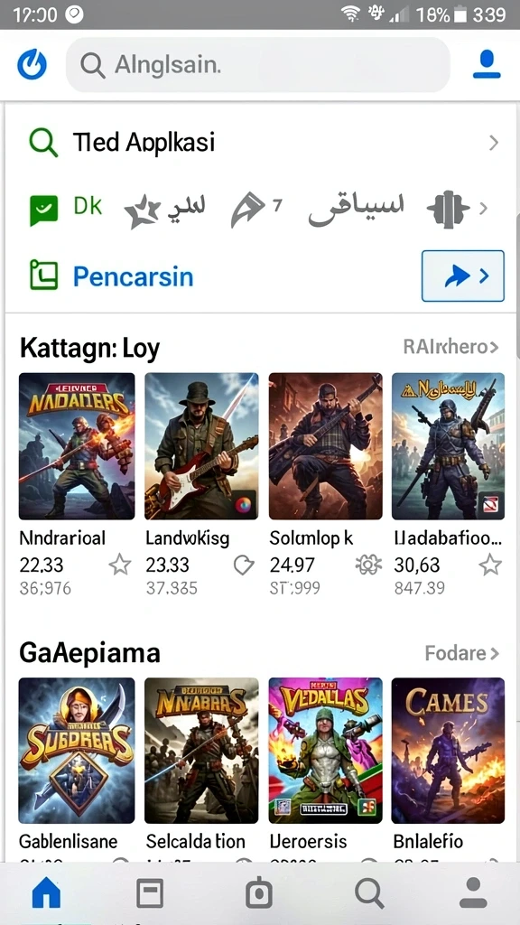 Tampilan antarmuka yang intuitif dan mudah dipahami.