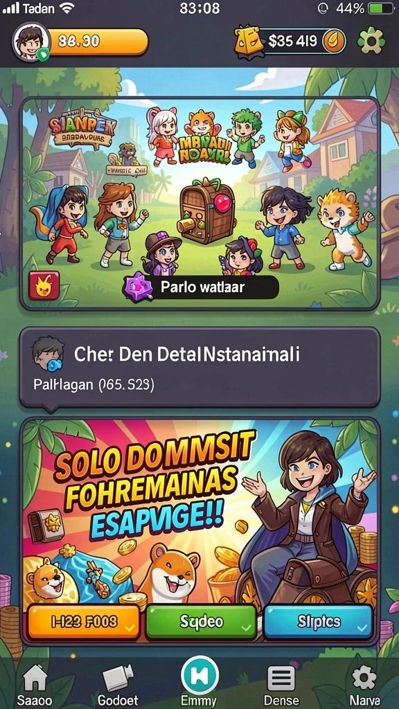 Karakter yang menarik dan penuh warna.