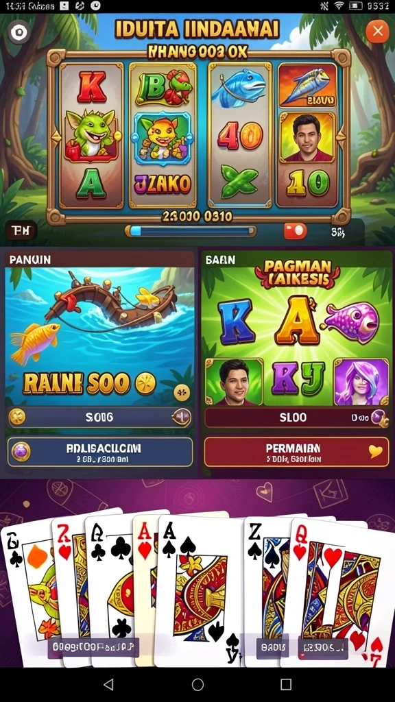Tampilan antarmuka yang user-friendly dan menarik.