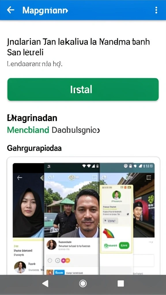 Tampilan antarmuka yang menarik dan modern.