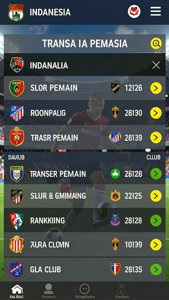 Fitur analisis untuk memilih nomor yang tepat.